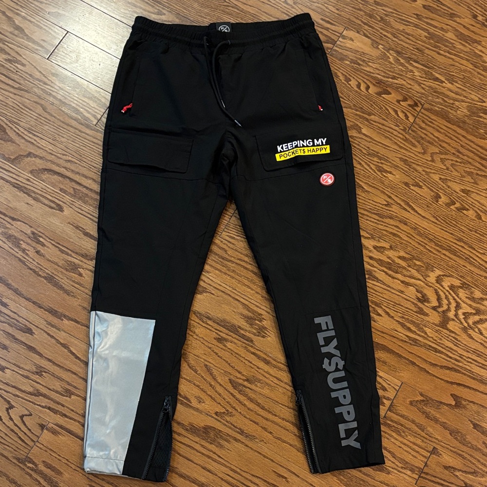 Fly Supply Happy Pockets Jogger (Black) size M